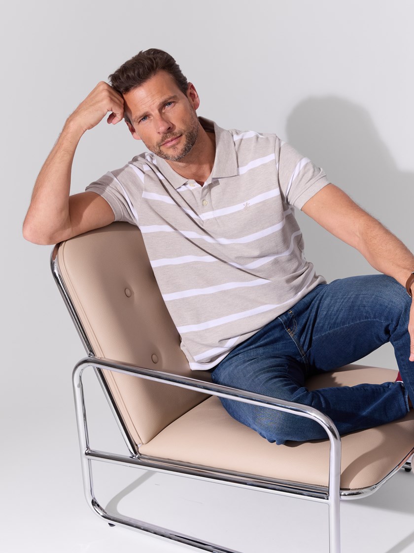 7514834 I2X 7514834_I2X-REDFORD-S26-Modell-Front_chn=match_1369_Morgan stripete pique I2X_Morgan stripete pique I2X 7514834.jpg_Front||Front