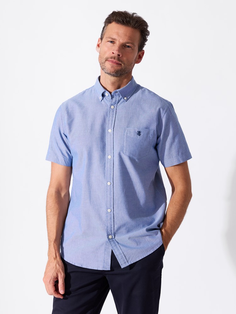 Somerset korterm oxfordskjorte 7514894_ECN-REDFORD-S26-Modell-Front_chn=match_5394_Somerset korterm oxfordskjorte ECN.jpg_Front||Front