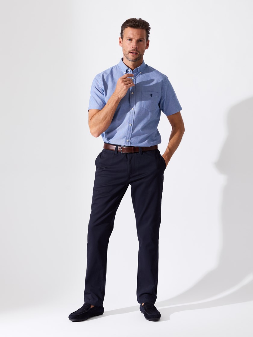 7514894 ECN 7514894_ECN-REDFORD-S26-Modell-Front_chn=match_7011_Somerset korterm oxfordskjorte ECN.jpg_Front||Front