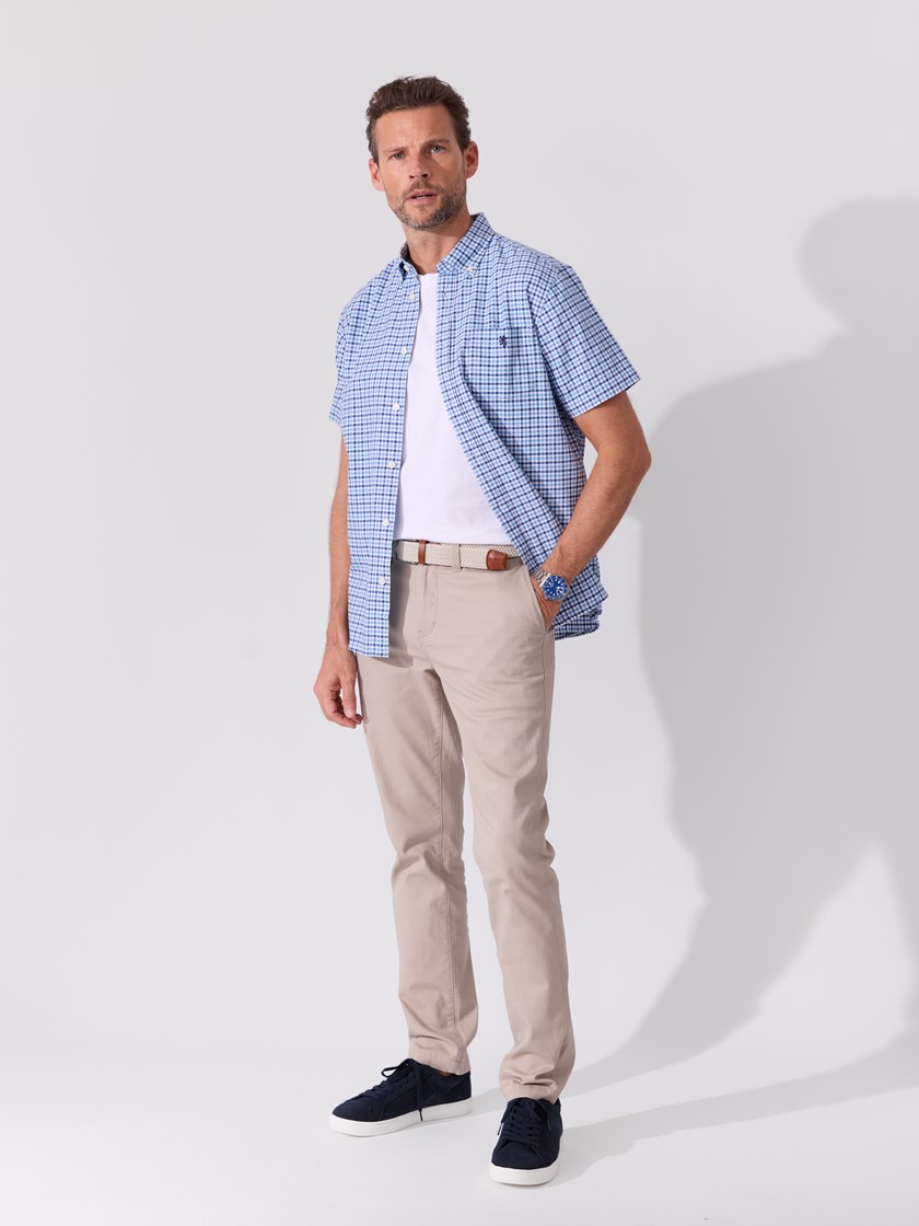 7514894 ENC 7514894_ENC-REDFORD-S26-Modell-Front_chn=match_5513_Somerset korterm oxfordskjorte ENC.jpg_Front||Front