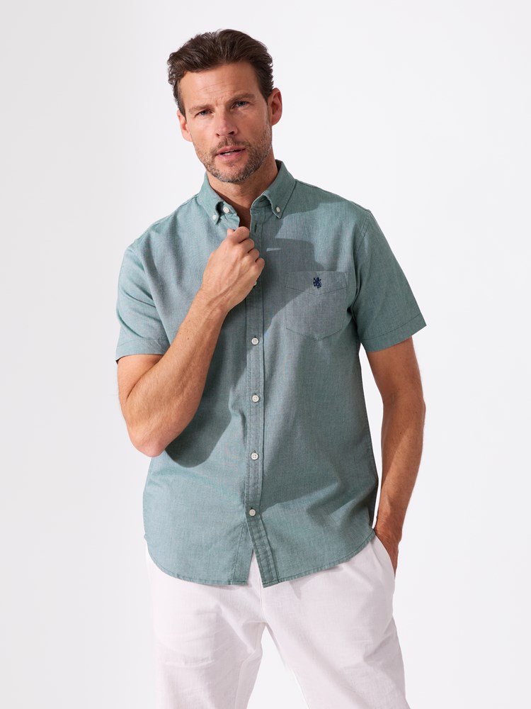 Somerset korterm oxfordskjorte 7514894_GNT-REDFORD-S26-Modell-Front_chn=match_5925.jpg_Front||Front