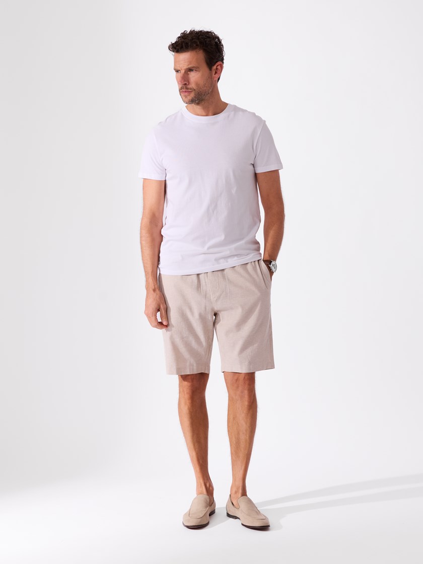 7515144 S76 7515144_S76-REDFORD-H26-Modell-Front_chn=match_5418_Mike shorts S76_Mike shorts i linblanding S76.jpg_Front||Front