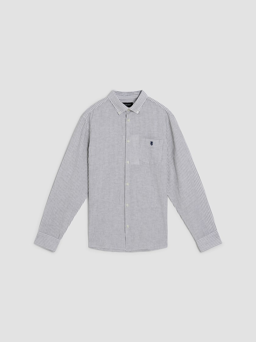 7515167 R81 7515167_R81-REDFORD-S26-Front_2960_Elia stripet langermet skjorte R81_Elia stripet langermet skjorte R81 7515167.jpg_Front||Front