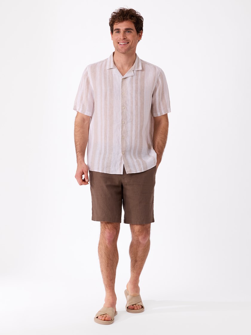 7515195 APX 7515195_APX-MARIOCONTI-H26-Modell-Front_chn=match_4995_Aldo stripete linskjorte APX.jpg_Front||Front