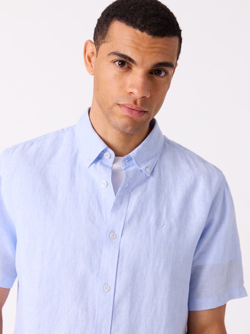 7515198 S49 7515198_S49-JEANPAUL-H26-Front_1544_Dillon linskjorte_Dillon linskjorte - Regular fit S49_Dillon linskjorte - Regular fit S49 7515198.jpg_Front||Front