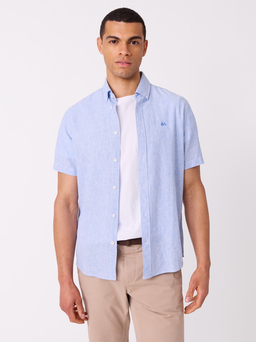 7515216 EHC 7515216_EHC_Jean Paul_Dillon Stripet Linskjorte_H26 (3)_Dillon stripet linskjorte - Regular fit EHC.jpg_