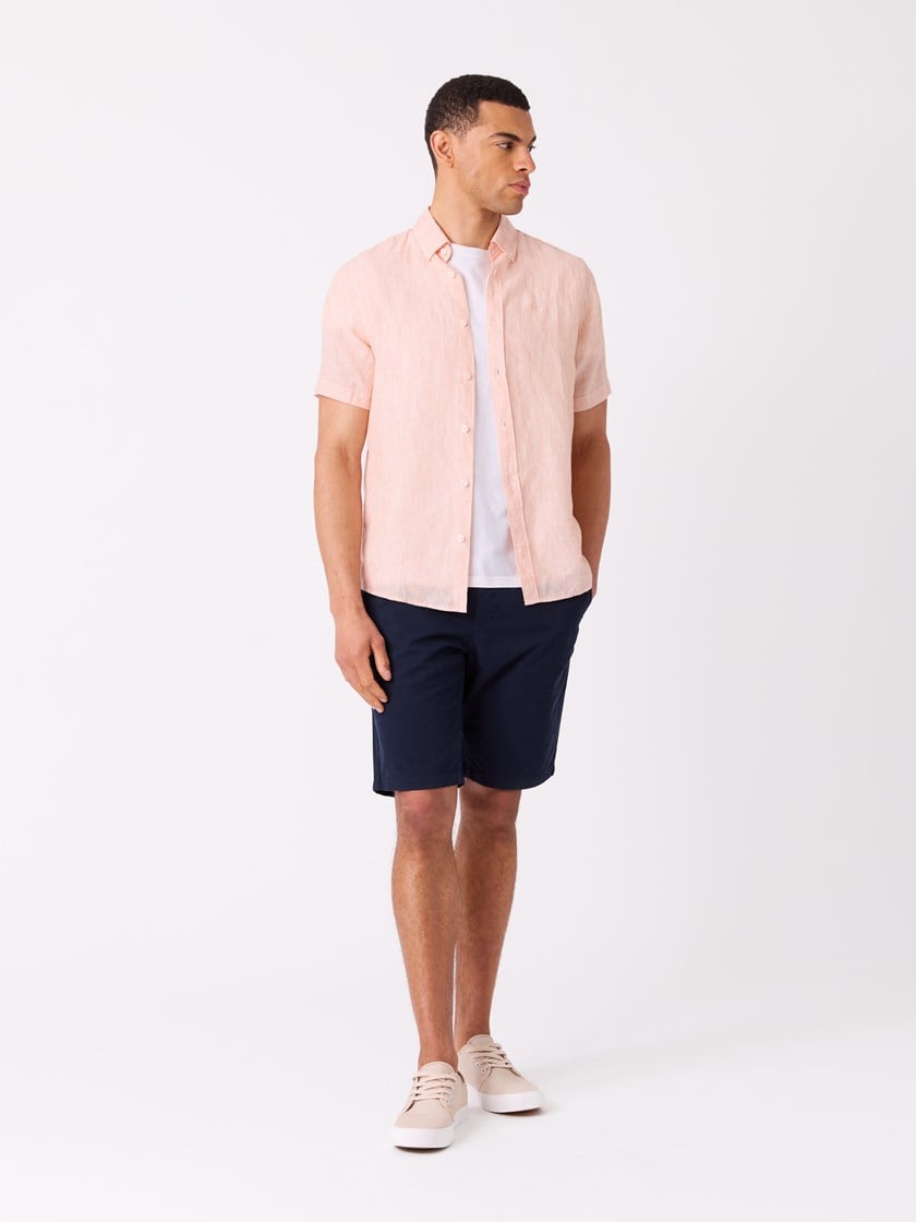 7515216 MKN 7515216_MKN-JEANPAUL-H26-Front_853_Dillon stripet linskjorte_Dillon stripet linskjorte - Regular fit MKN.jpg_Front