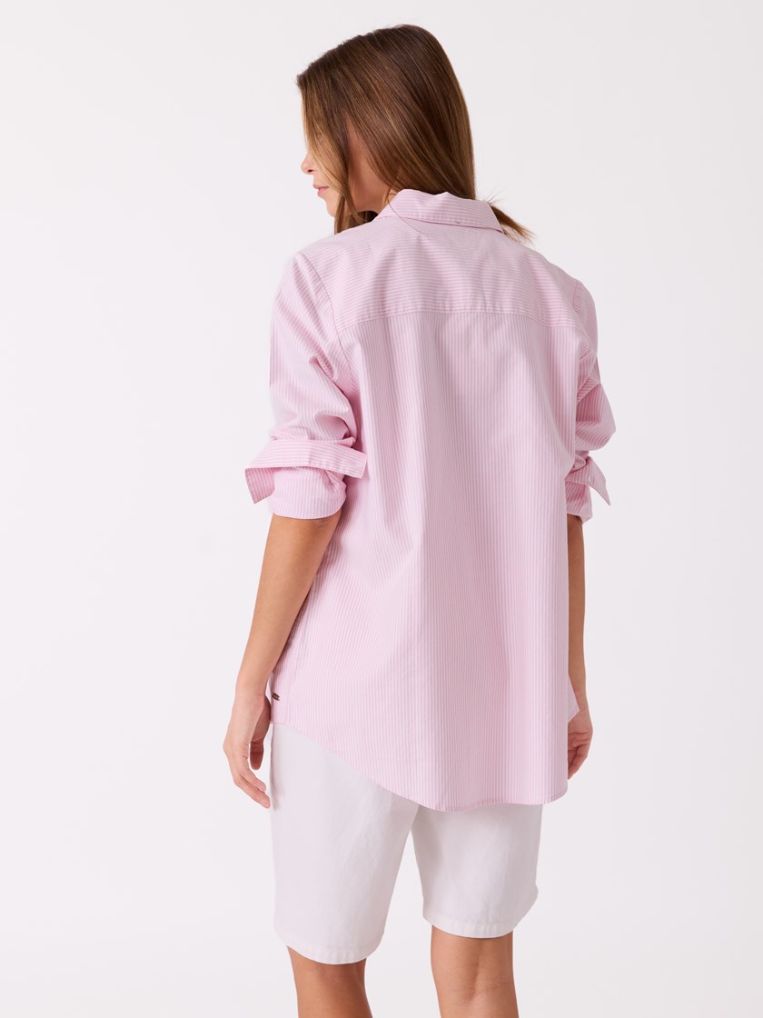 7515318 MJW 7515318_MJW-JEANPAUL-S26-Front_319_Caro stripet skjorte_Caro stripet skjorte MJW_Caro stripet skjorte MJW 7515318.jpg_Front||Front