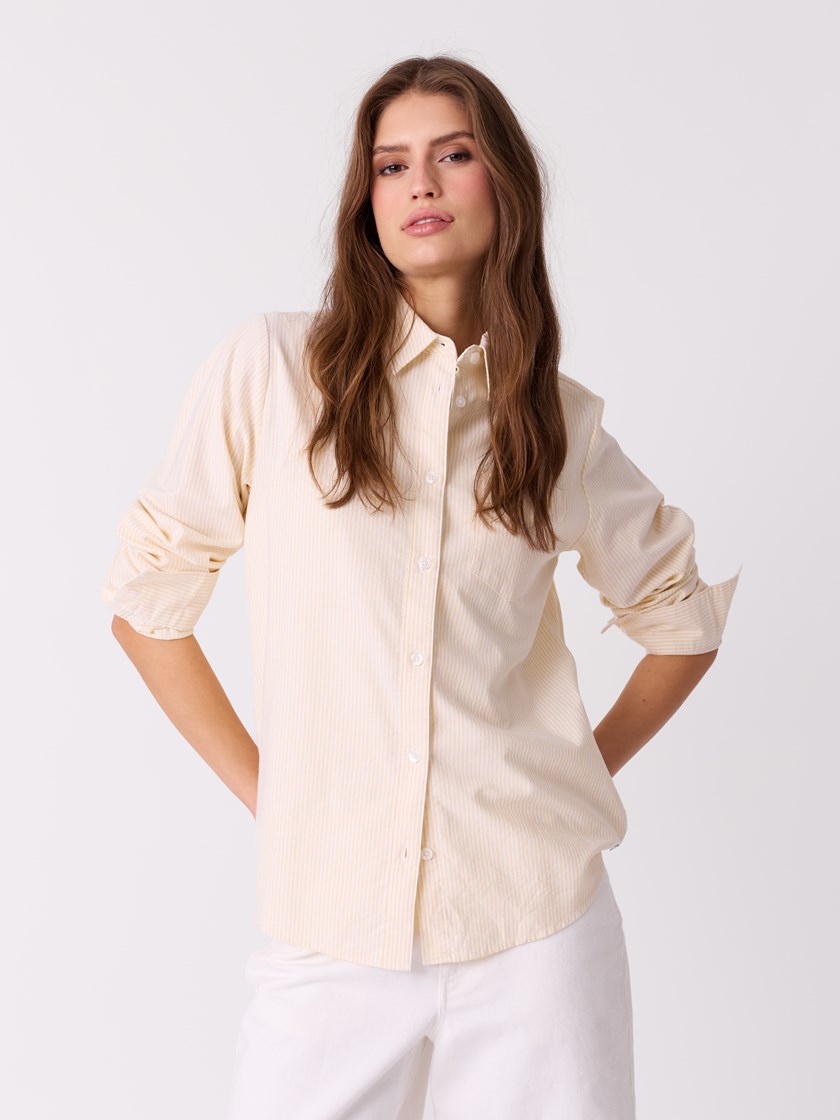 7515318 Q0E 7515318_Q0E_Jean Paul_Caro Stripet Skjorte_S26 (4)_Caro stripet skjorte Q0E.jpg_