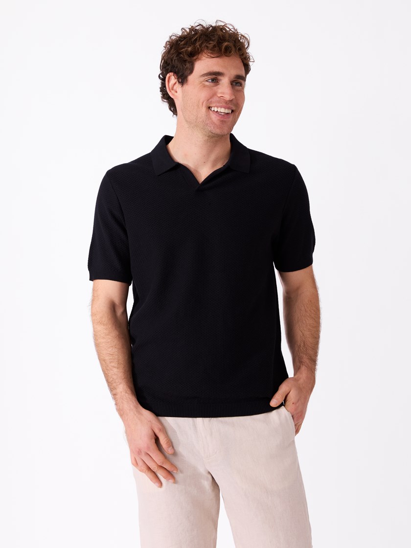 7515320 C28 7515320_C28-MARIOCONTI-H26-Modell-Front_chn=match_6564_Franco strikket polo C28.jpg_Front||Front