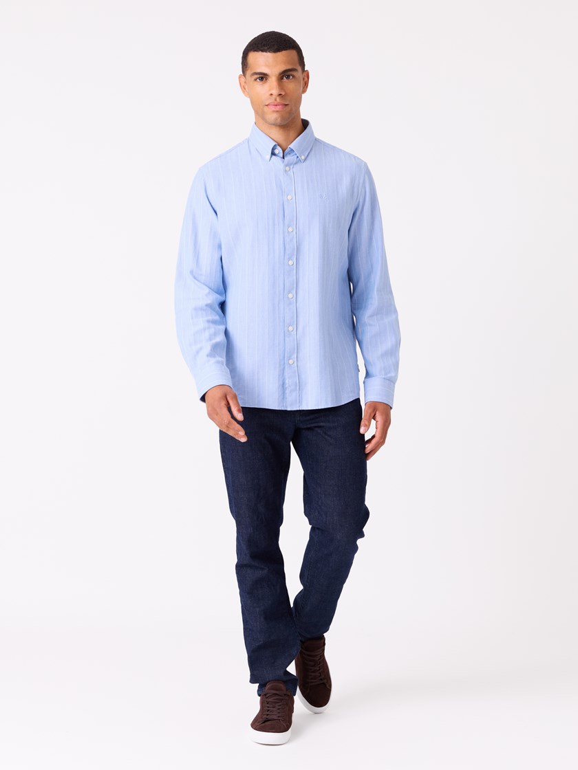 7515387 E9O 7515387_E9O-JEANPAUL-S26-Modell-Front_7389_Louis skjorte - Regular fit E9O.jpg_