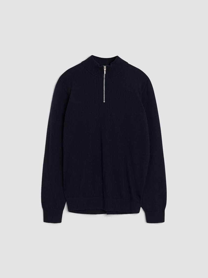 7515411 EN9 7515411_EN9-MARIOCONTI-S26-Front_6343_Ricardo zip genser EN9_Ricardo zip genser EN9 7515411.jpg_Front||Front