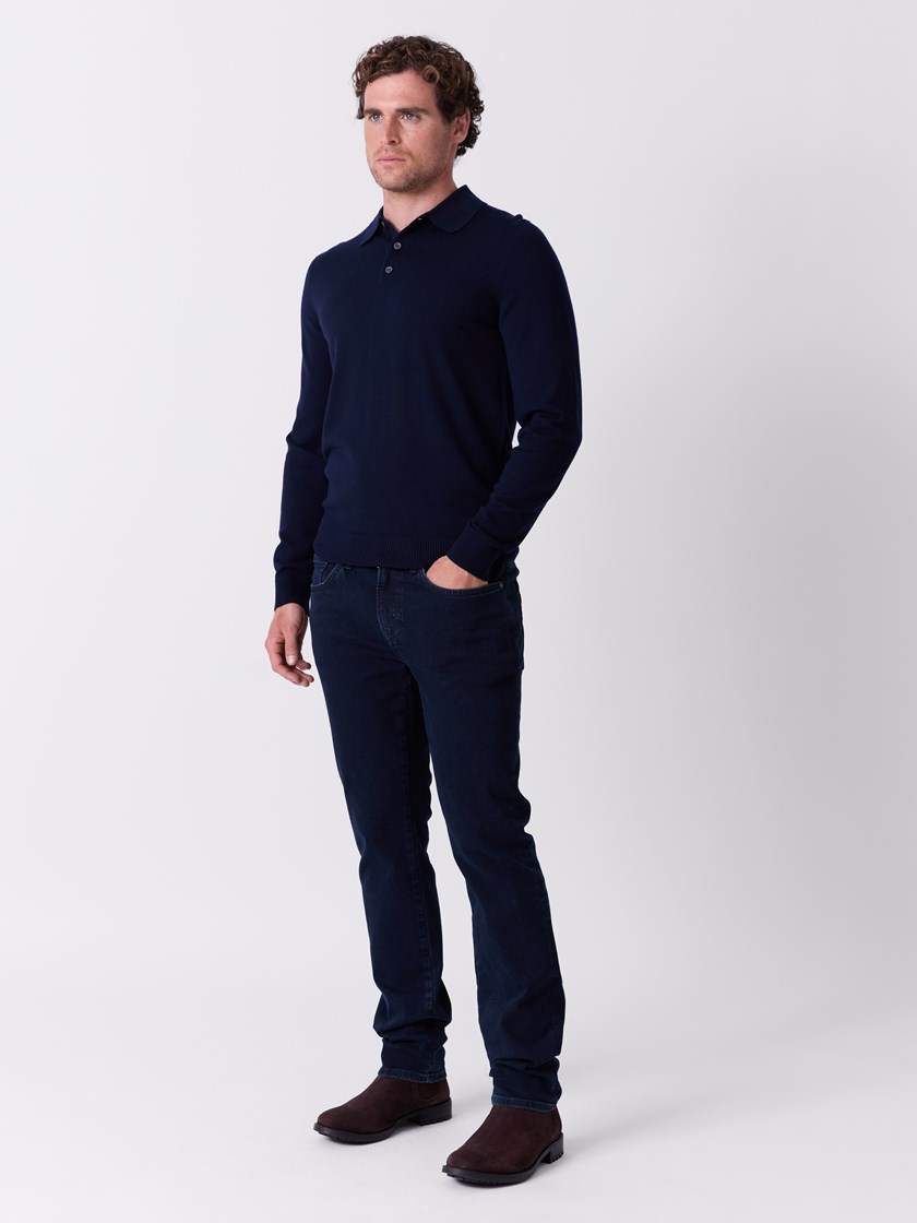 7515481 D05 7515481_D05-MARIOCONTI-NOS-Modell-Front_chn=match_6088 – Kopi_Steve blueblack jeans D05.jpg_Front||Front