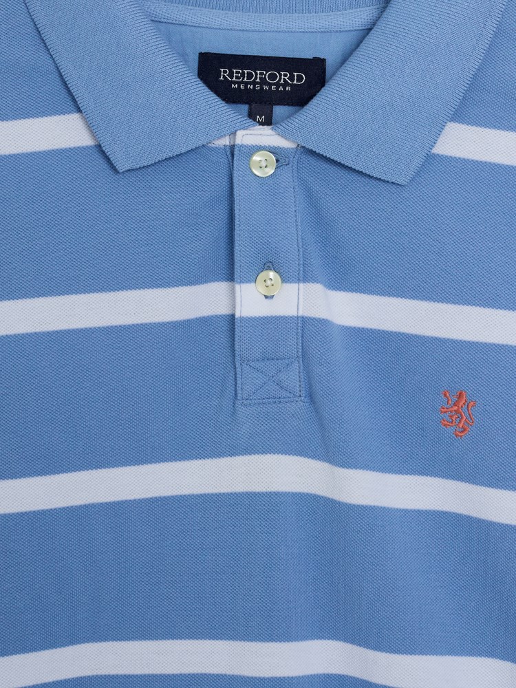 Morgan stripete pique 7515541_EAX-REDFORD-H26-Front_6695_Morgan stripete pique EAX.jpg_Front||Front