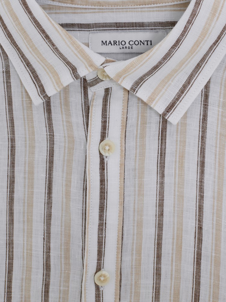 Callisto stripete linskjorte 7515557_R63-MARIOCONTI-H26-Front_2294_Callisto stripete linskjorte R63 7515557.jpg_Front||Front