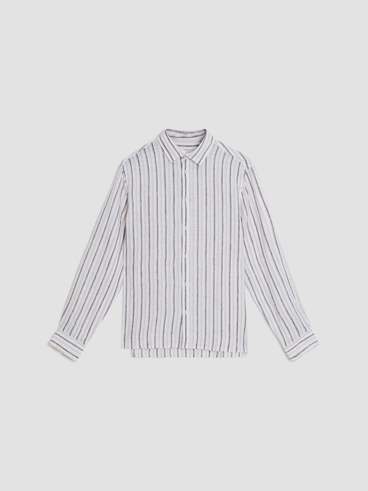 Callisto stripete linskjorte 7515557_R63-MARIOCONTI-H26-Front_507_Callisto stripete linskjorte R63 7515557.jpg_Front||Front