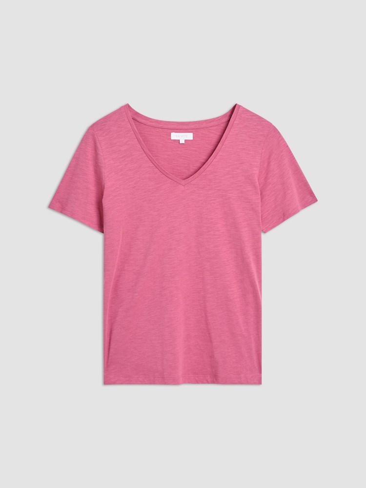 Ava v-hals t-skjorte 7515613_MQA-VAVITE-H26-Front_5146_Ava v-hals t-skjorte MQA.jpg_Front||Front