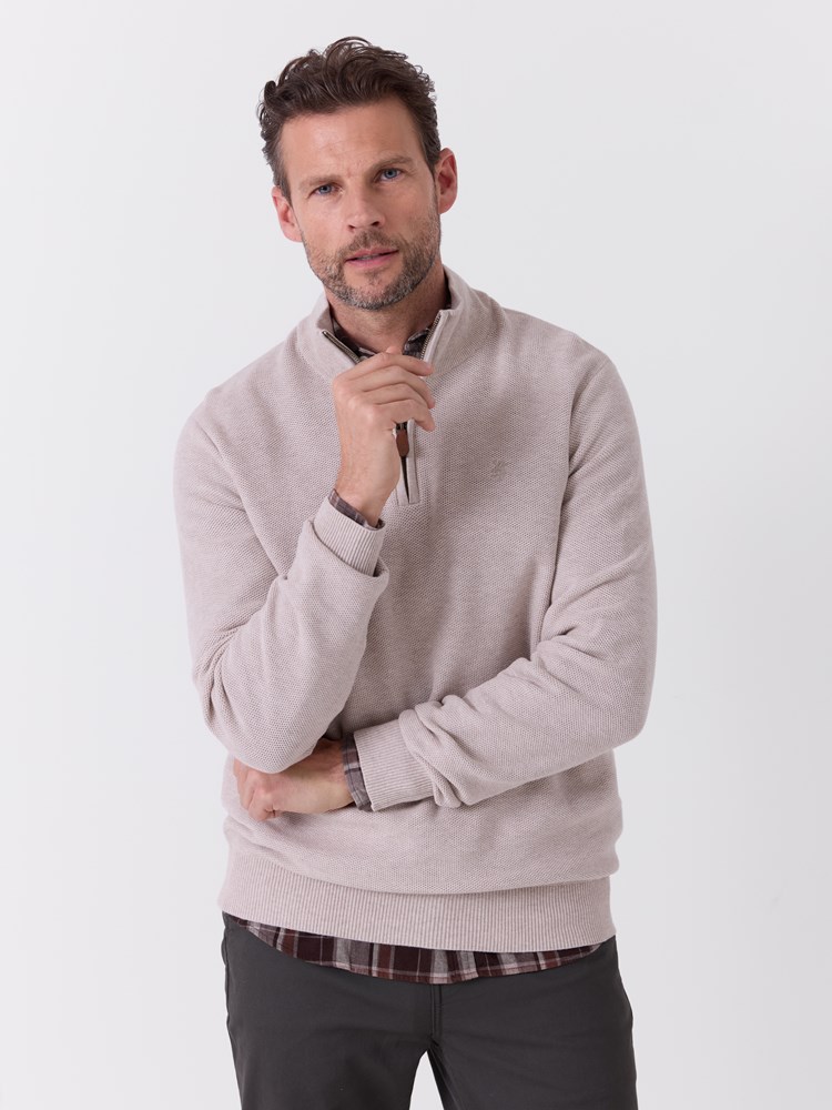 Maddison zip genser 7515812_I2X-REDFORD-A26-Modell-Front_chn=match_6558_Maddison zip genser I2X.jpg_Front