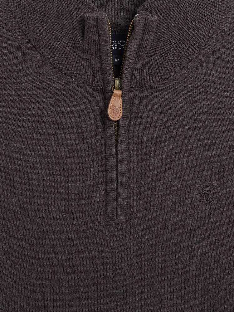 Brage zip genser 7515813_AIF-REDFORD-A26-Front_5998_Brage zip genser AIF.jpg_Front||Front