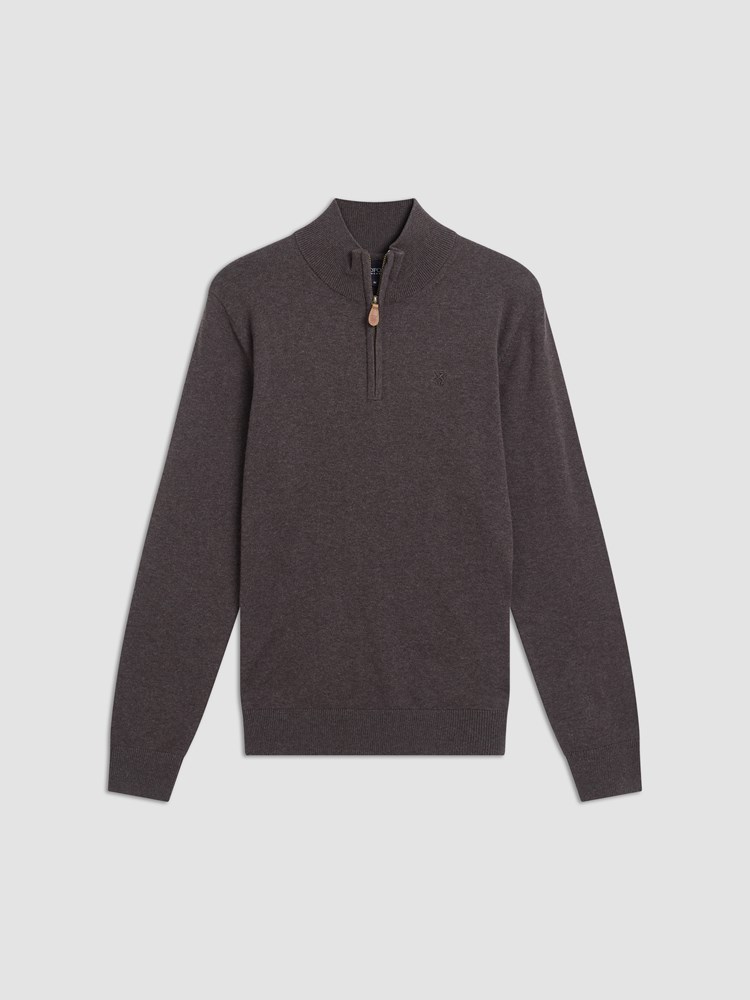 Brage zip genser 7515813_AIF-REDFORD-A26-Front_6072_Brage zip genser AIF.jpg_Front||Front
