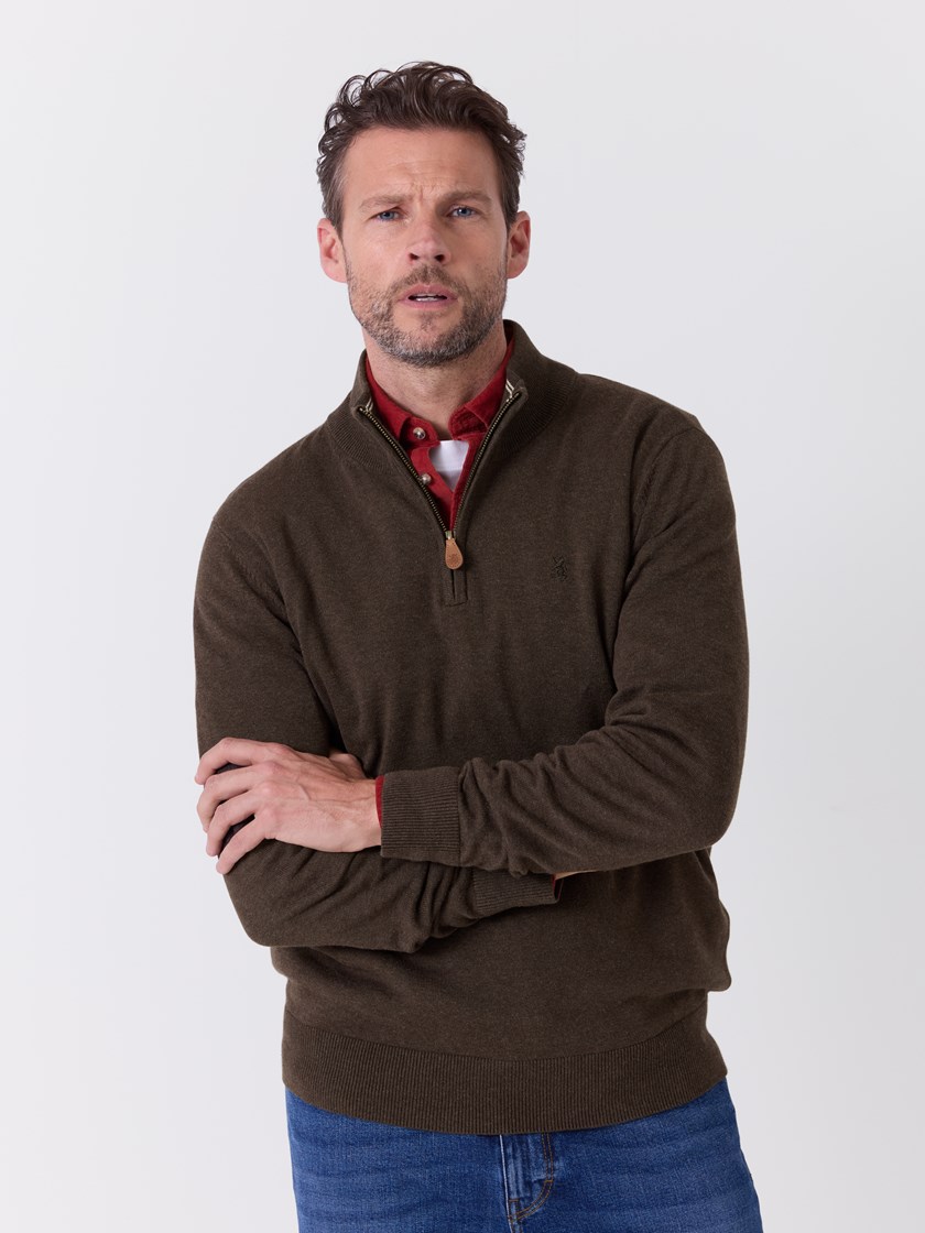 7515813 AIF 7515813_AIF-REDFORD-A26-Modell-Front_chn=match_1466_Brage zip genser AIF.jpg_Front||Front