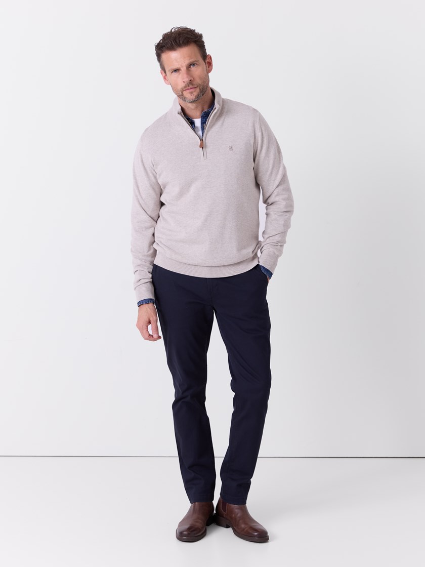 7515813 I2X 7515813_I2X-REDFORD-A26-Modell-Front_chn=match_8071_Brage zip genser I2X.jpg_Front||Front