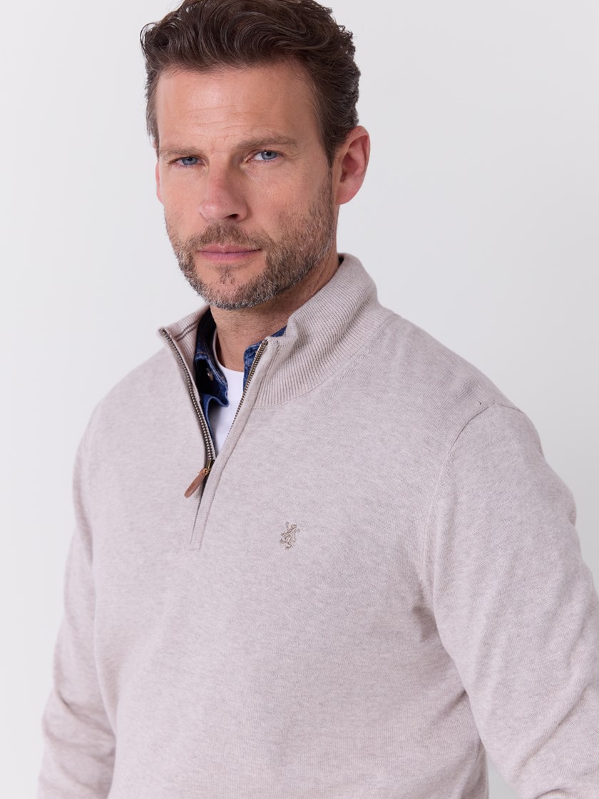 7515813 I2X 7515813_I2X-REDFORD-A26-Modell-Front_chn=match_8286_Brage zip genser I2X.jpg_Front||Front
