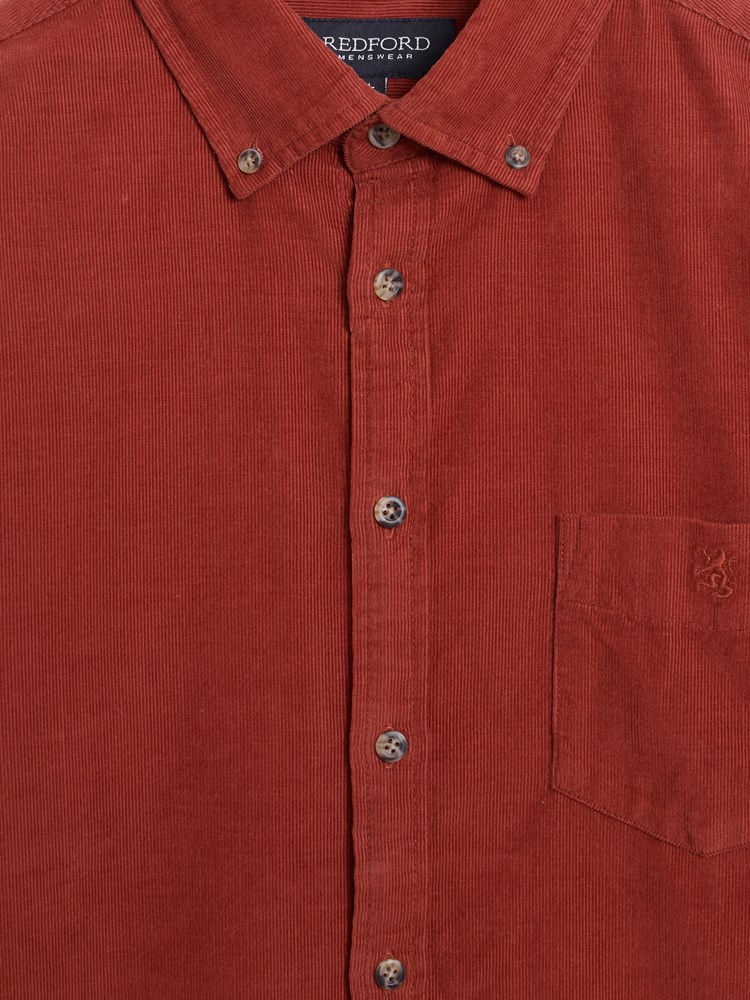 Corduroy skjorte 7515985_KBE-REDFORD-A26-Front_58_Corduroy skjorte KBE.jpg_Front