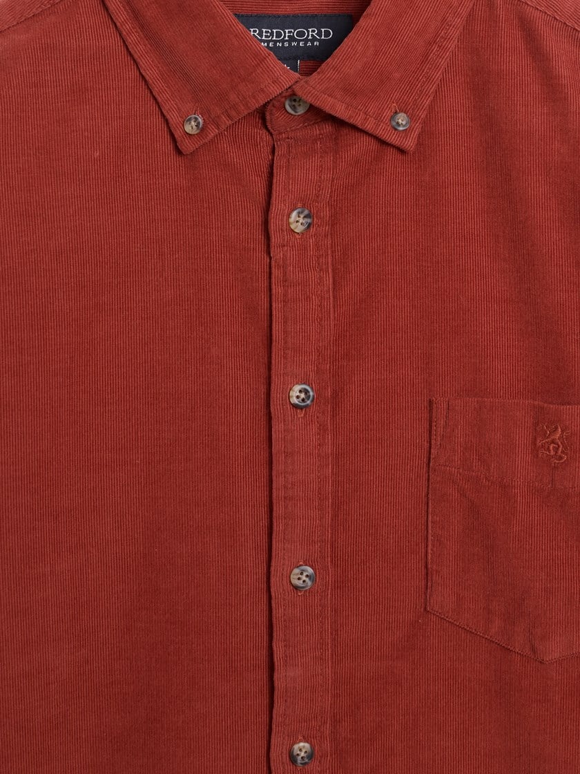 7515985 KBE 7515985_KBE-REDFORD-A26-Front_58_Corduroy skjorte KBE.jpg_Front