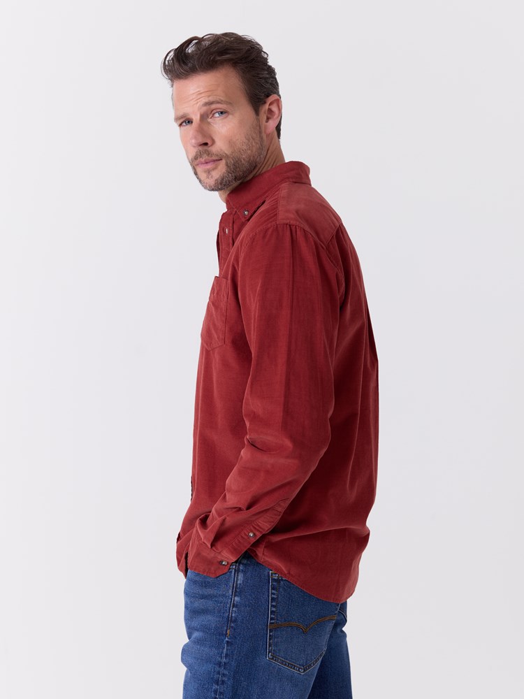 Corduroy skjorte 7515985_KBE-REDFORD-A26-Modell-Front_chn=match_1327_Corduroy skjorte KBE.jpg_Front