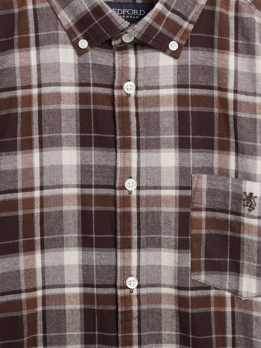 7516006 AIF 7516006_AIF-REDFORD-A26-Front_2265_Delting rutete skjorte AIF.jpg_Front||Front