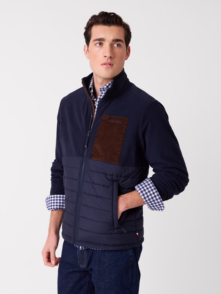 Fabien fleecejakke 7516015_EM6-JEANPAUL-A26-Modell-Front_2478_Fabien fleecejakke EM6.jpg_Front