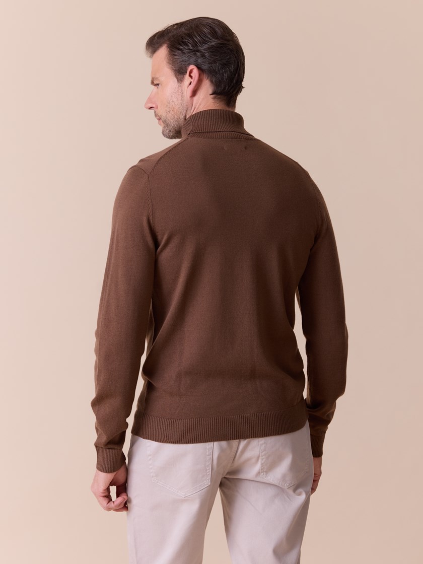 7516088 APQ 7516088_APQ-MARIOCONTI-A26-Modell-Front_chn=match_756_Berto merino høyhalset genser APQ.jpg_Front||Front