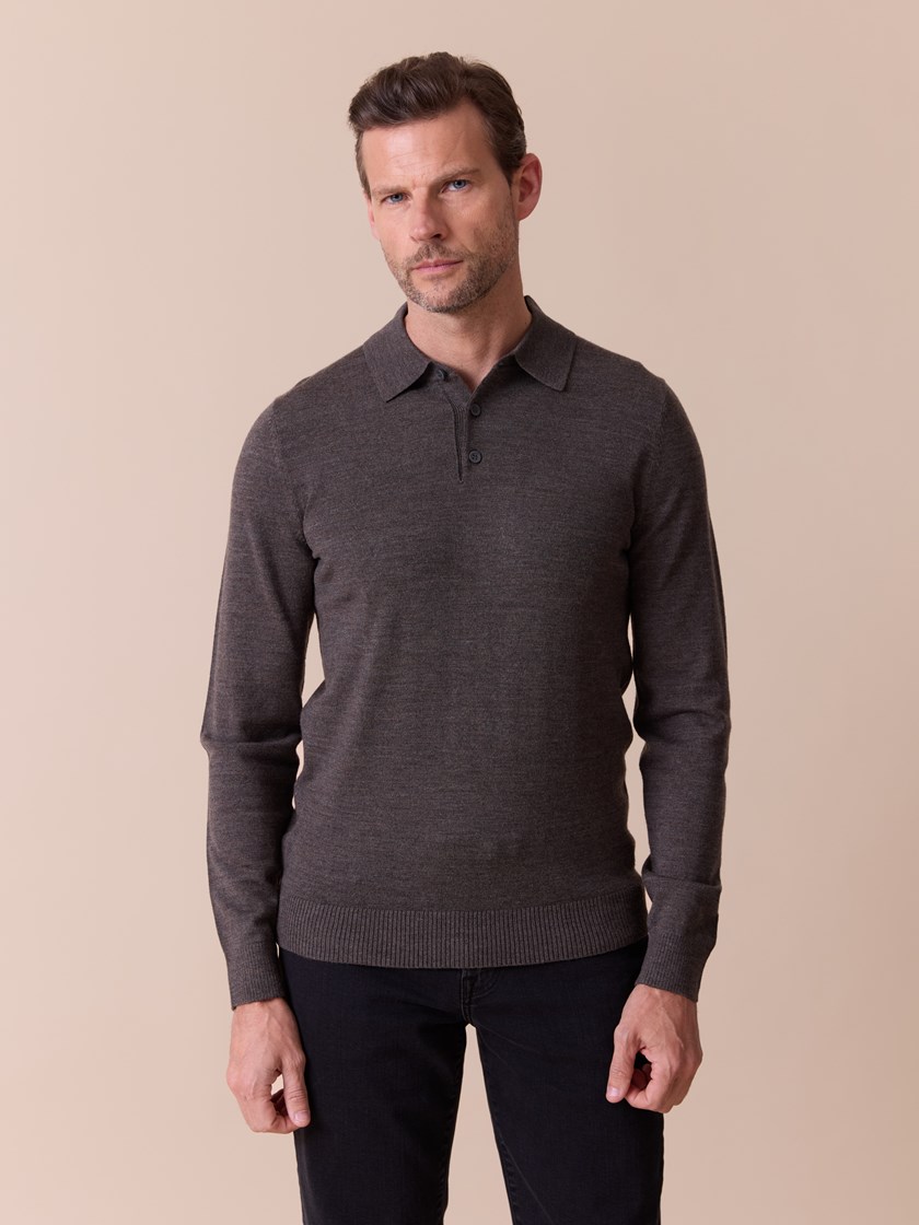 7516139 AIE 7516139_AIE-MARIOCONTI-A26-Modell-Front_chn=match_3814_Berto merino polo AIE.jpg_Front||Front