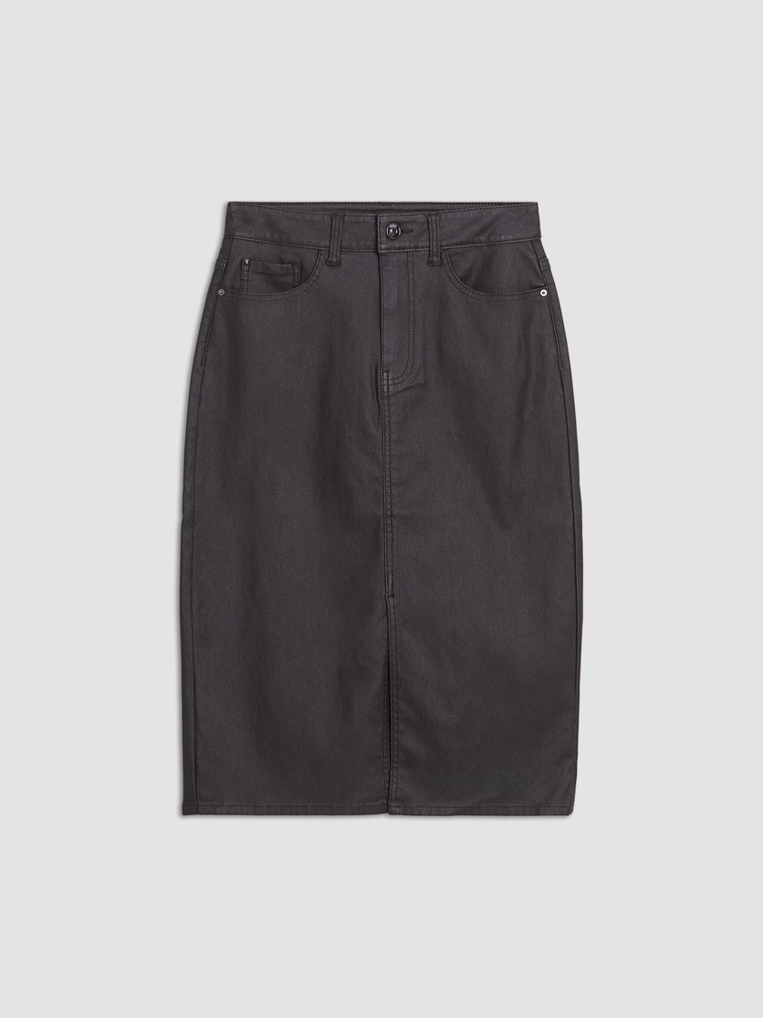 7516372 AIN 7516372_AIN-MARIEPHILIPPE-A26-Front_8675_Penelope coated skjørt AIN.jpg_Front||Front