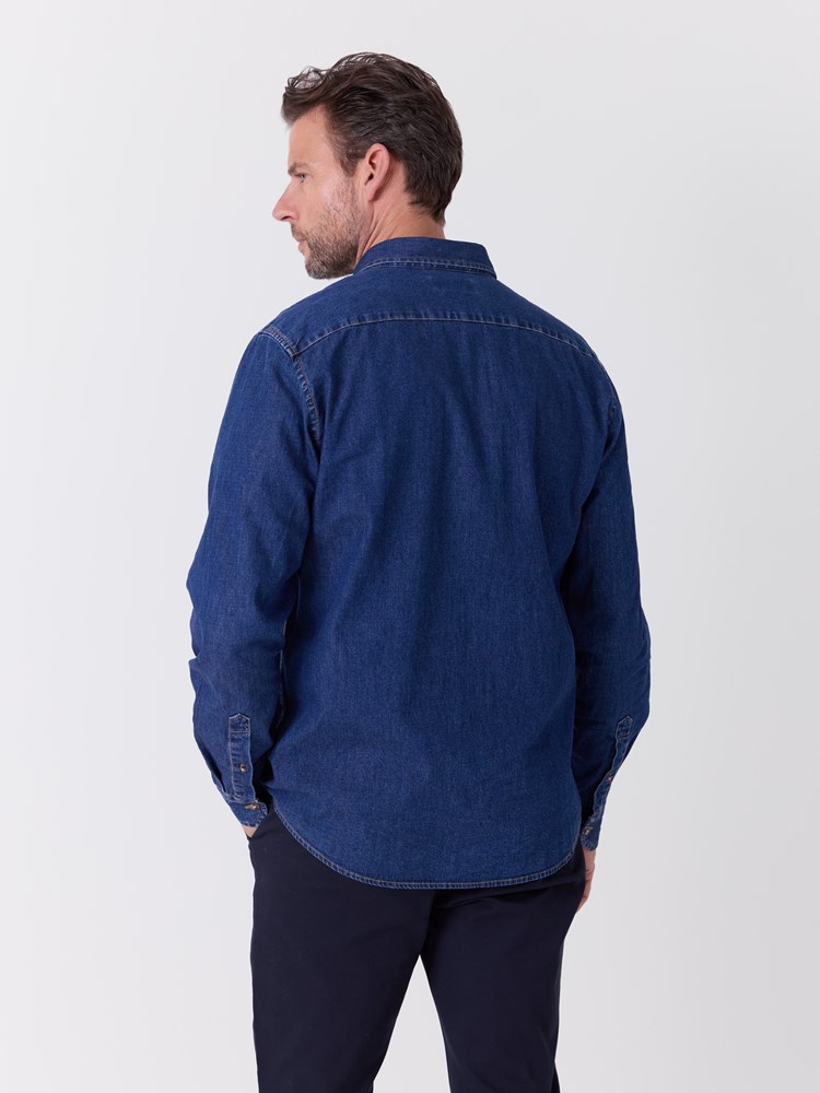 Chambray skjorte 7516386_EHJ-REDFORD-A26-Modell-Front_chn=match_1273_Chambray skjorte EHJ.jpg_Front