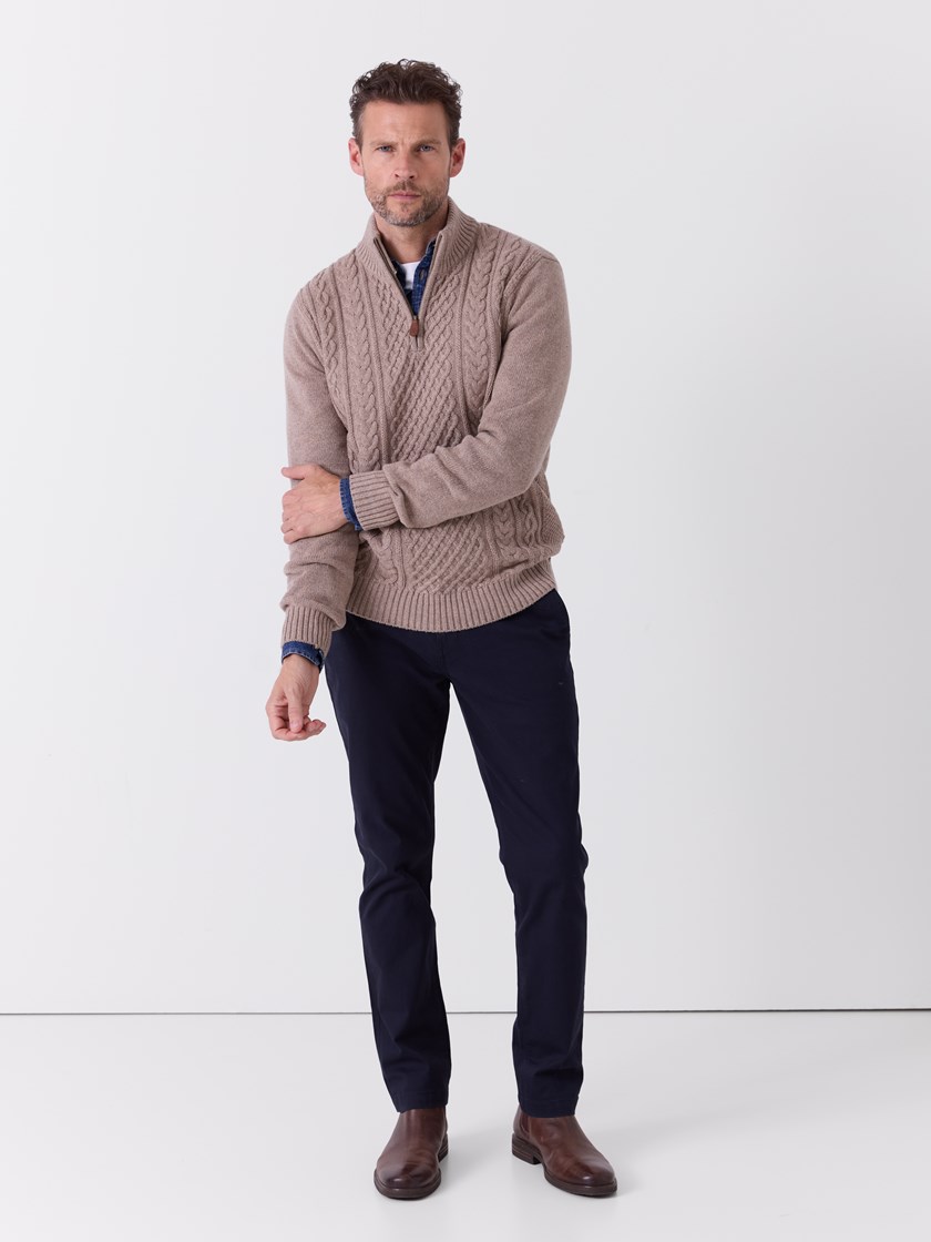 7516392 AN9 7516392_AN9-REDFORD-A26-Modell-Front_chn=match_1393_Holger zip genser AN9.jpg_Front
