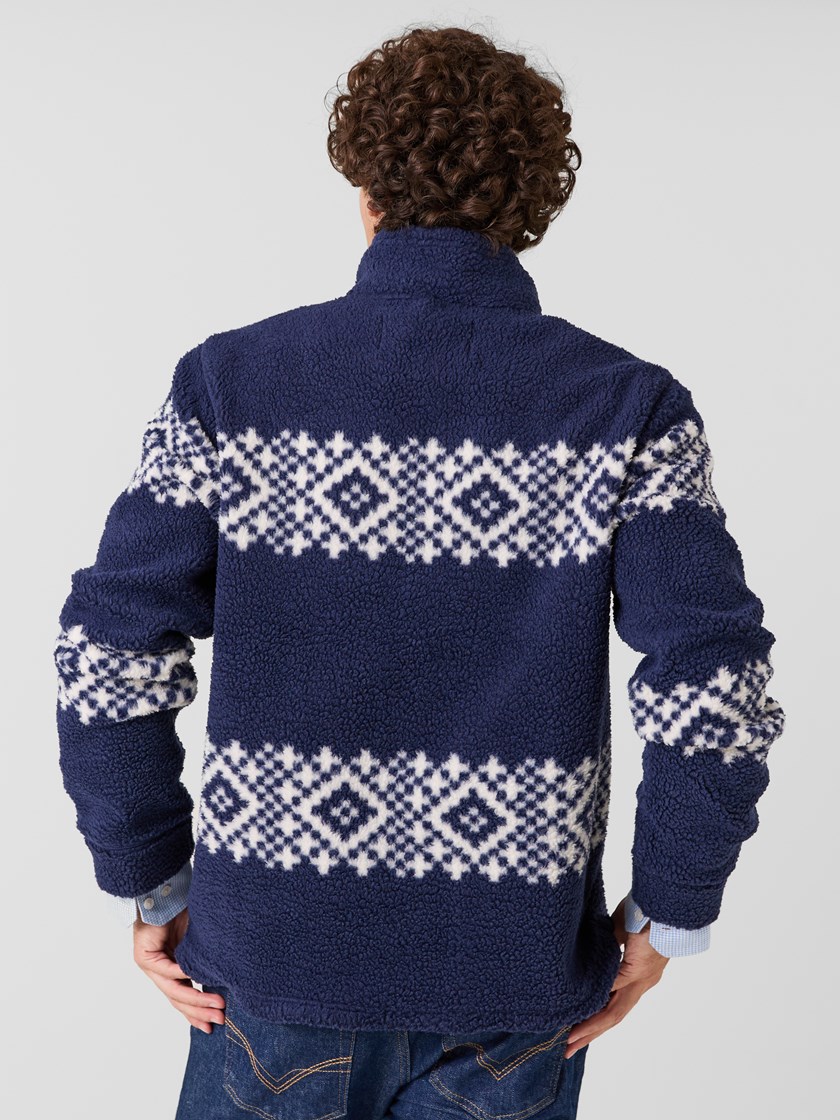 7516839 O79 7516839_O79-JEANPAUL-W26-Modell-Front_5843_Mont Blanc fleecegenser O79.jpg_Front||Front
