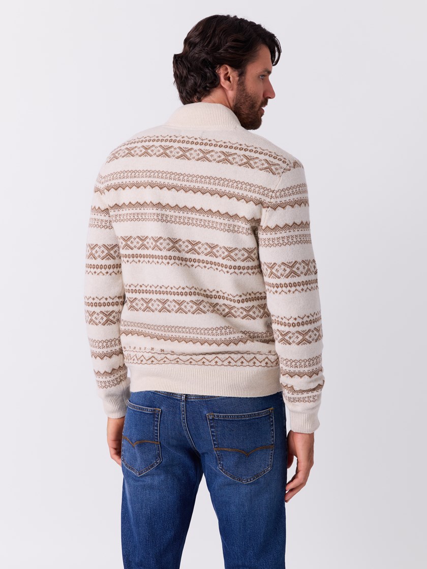 7516916 I2X 7516916_I2X-REDFORD-W26-Modell-Front_chn=match_9139_Henry zip genser I2X.jpg_Front||Front