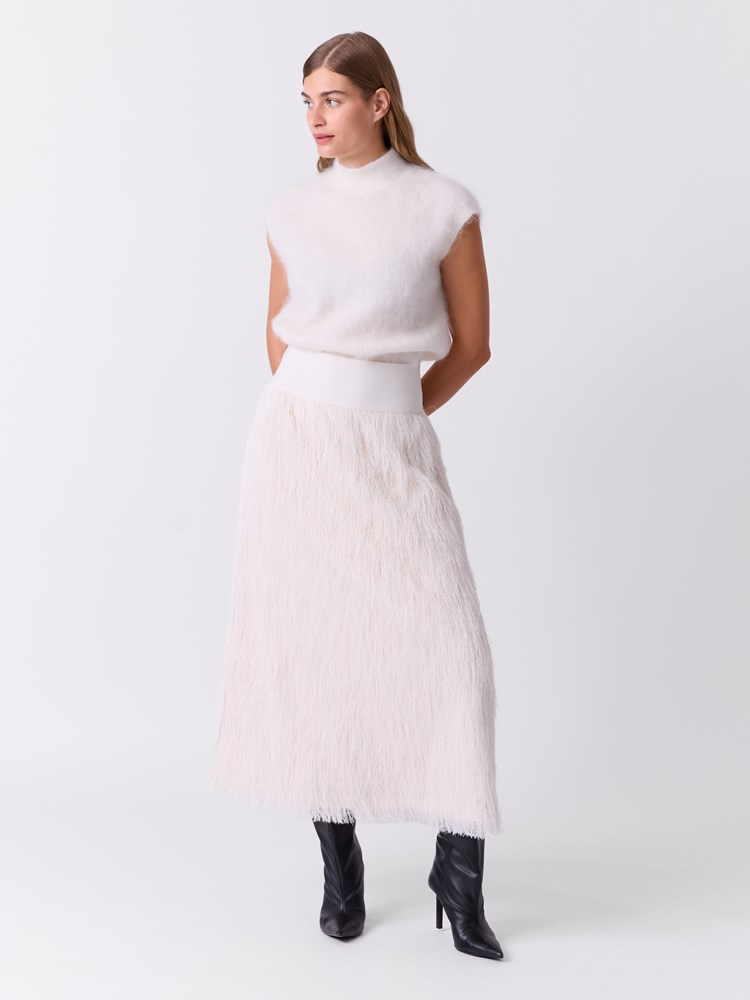 Frynse skjørt 7517116_O79-DONNA-W26-Modell-Front_chn=match_4665.jpg_Front||Front