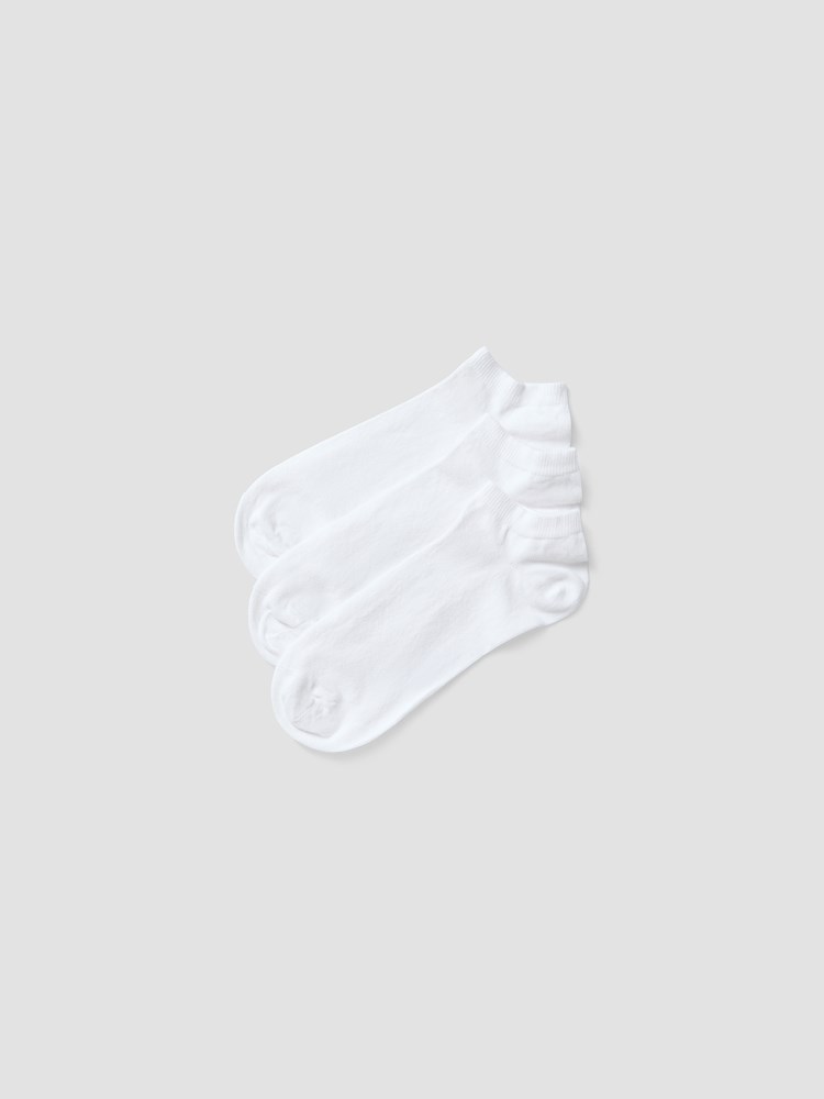 Redford 3-Pack Ankelsokk A095004_100-Redford-NOS-Front2_Redford 3-Pack Ankelsokk 100 A095004_REDFORD 3 PK ANCLE SOCK.jpg_Front||Front