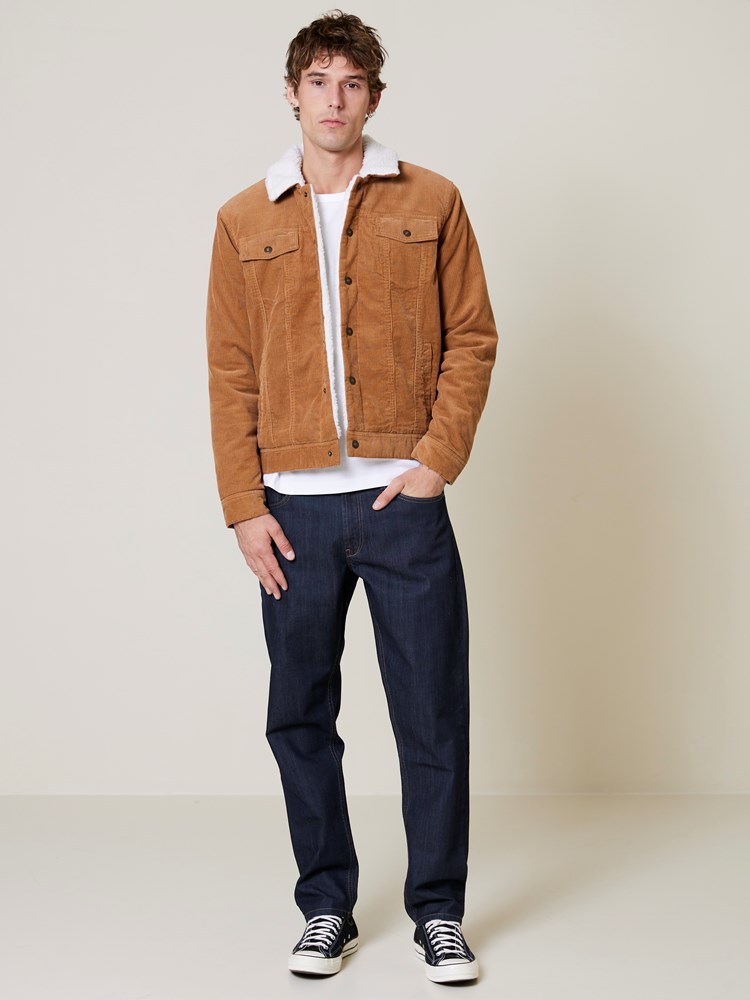 Cord trucker jacket Cord trucer jacket tobacco brown1_Cord trucker jacket AFD_Cord trucker jacket AFD 7508267.jpg_