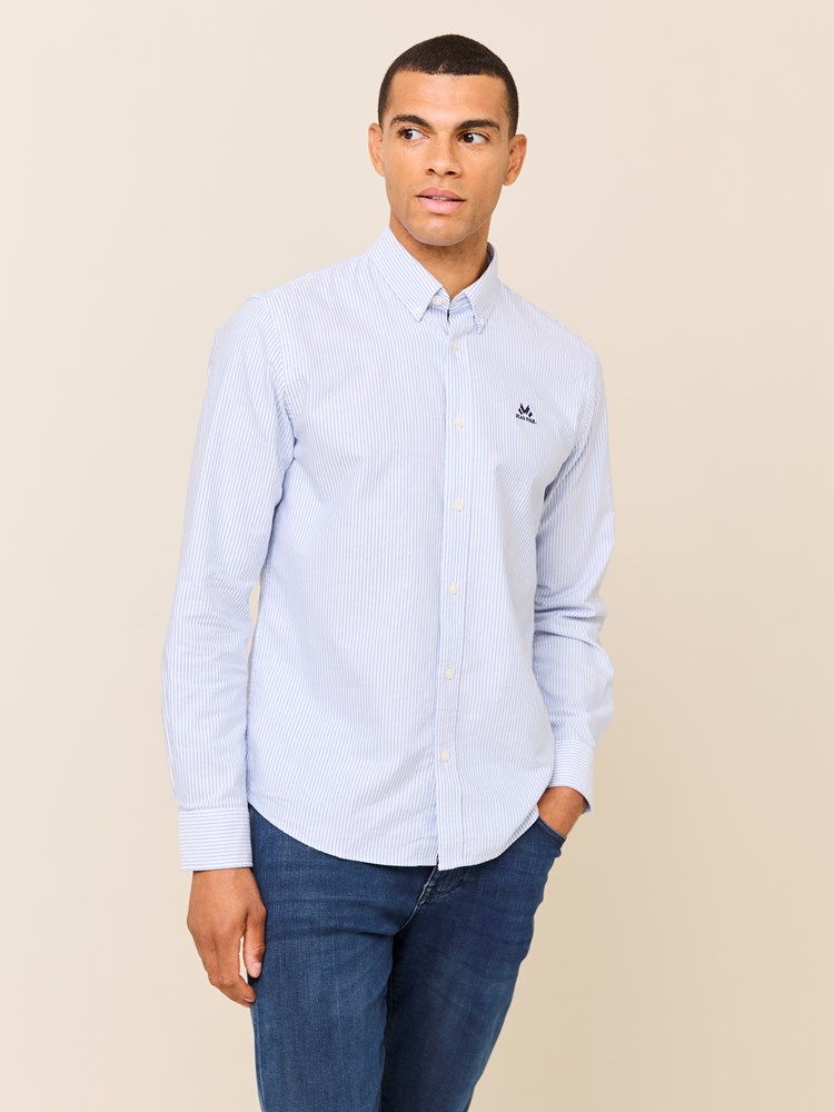 Oxford stripet skjorte - regular fit NOS oxford stripe 8_EN3_Oxford stripet skjorte - regular fit EN3_Oxford stripet skjorte - regular fit EN3 7249303.jpg_