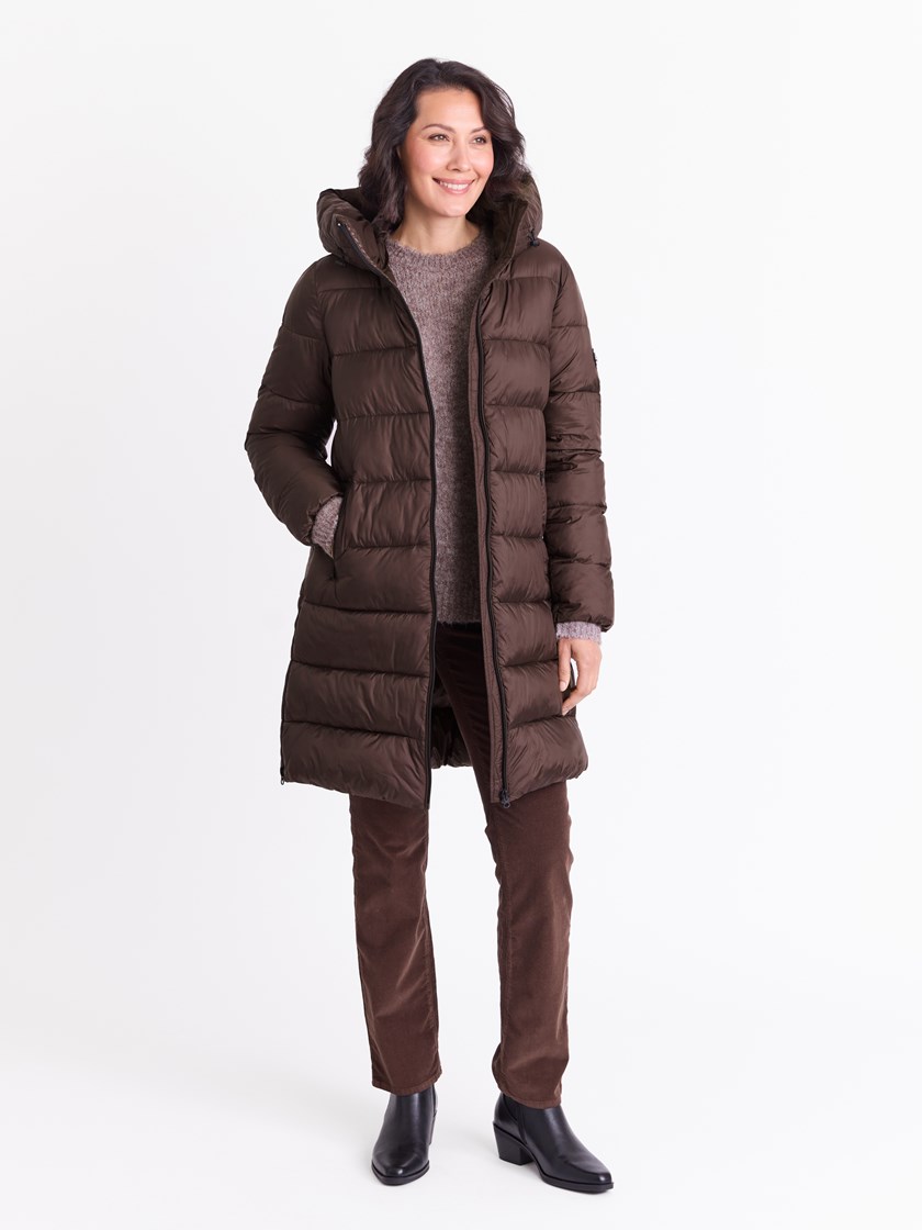 7512581 AIJ Pernille jakke brun front_Pernille jakke AIJ.jpg_